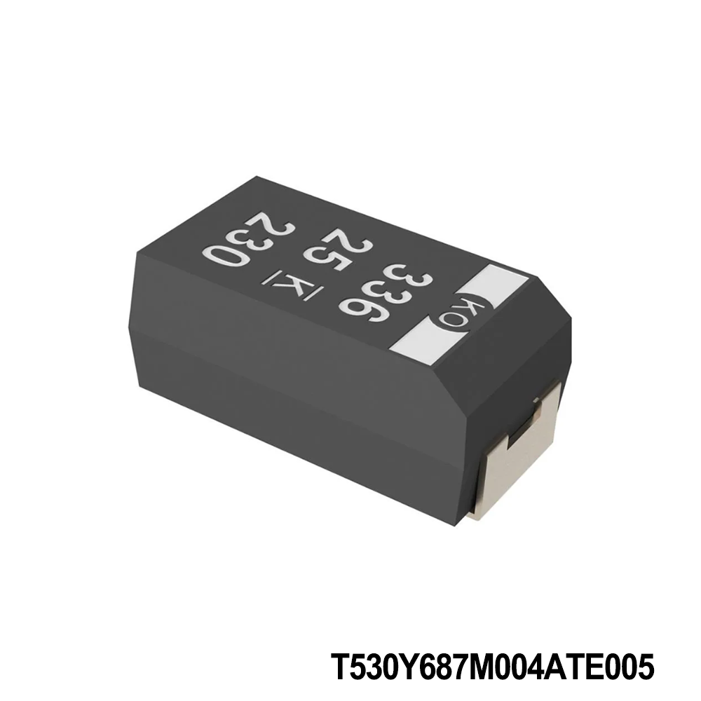KEMET T530Y687M004ATE005 Tantalum Capacitors - Polymer 4V 680uF 2917 20% ESR=5mOhms