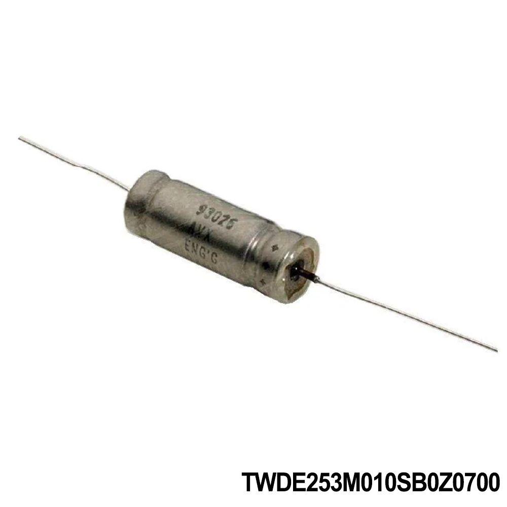 KYOCERA AVX TWDE253M010SB0Z0700 Tantalum Capacitors - Wet .025UF 10V 20% T4