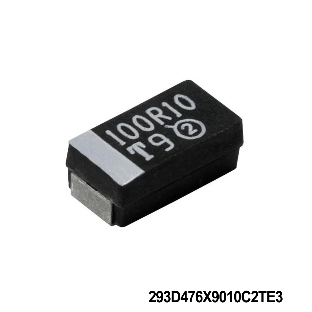 Vishay / Sprague 293D476X9010C2TE3 Tantalum Capacitors - Solid SMD 47uF 10volts 10% C case Molded