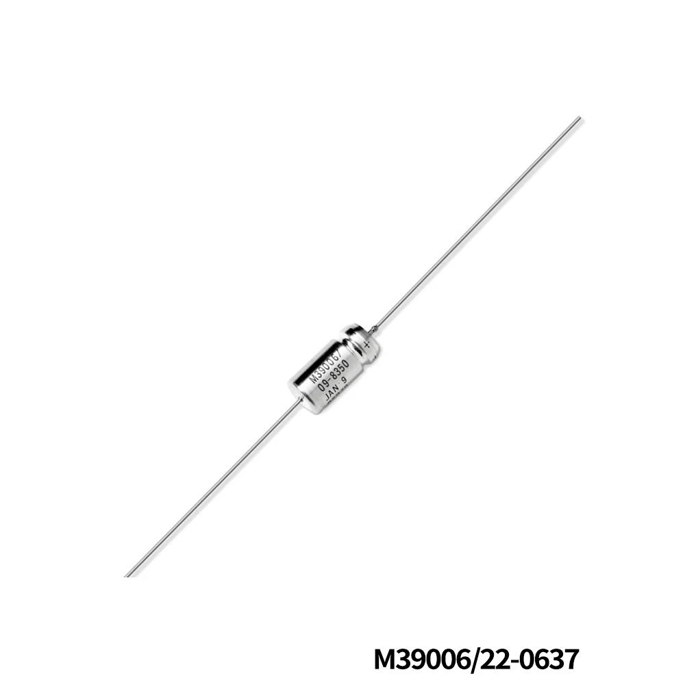 Vishay M39006/22-0637 Tantalum Capacitors - Wet 43UF 100V 10% T3R