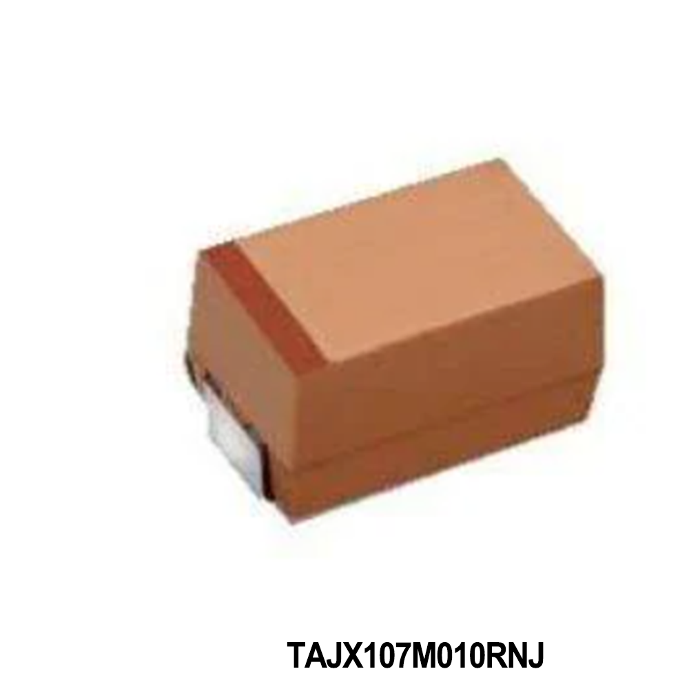 TAJX107M010RNJ  KYOCERA AVX  Tantalum Capacitors  10V 100uF 2917 E