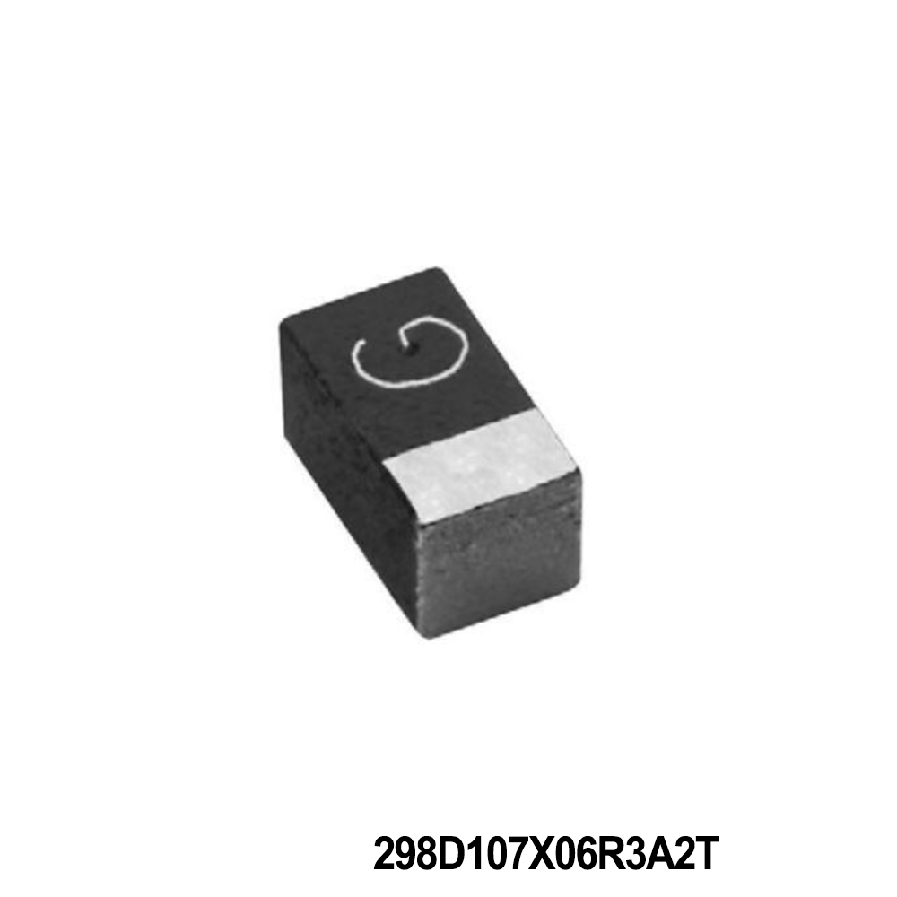 Vishay / Sprague 298D107X06R3A2T Tantalum Capacitors - Solid SMD 298D107X06R3A2T