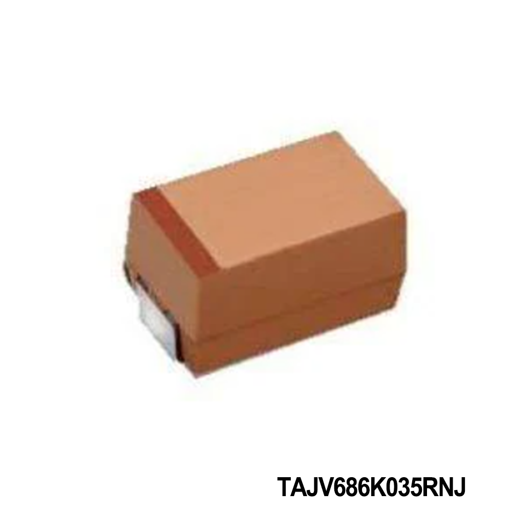 TAJV686K035RNJ  KYOCERA AVX  Tantalum Capacitors  35V 68uF 10%