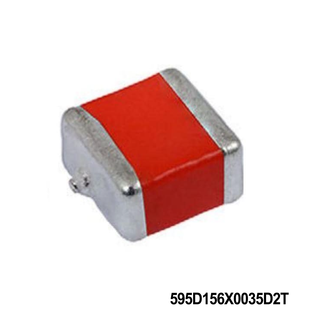 Vishay / Sprague 595D156X0035D2T Tantalum Capacitors - Solid SMD 15uF 35volts 20% D case Conformal