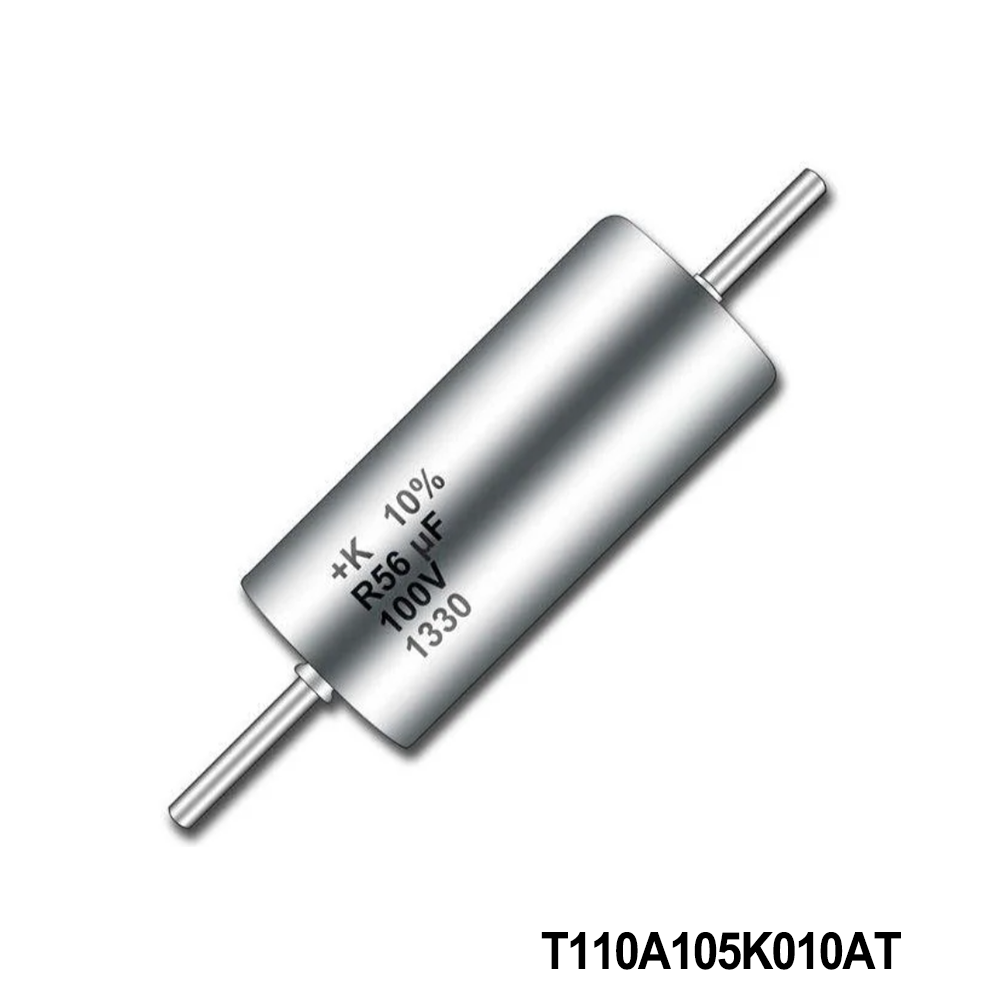 KEMET T110A105K010AT Tantalum Capacitors - Solid Leaded 10volts 1uF 10%