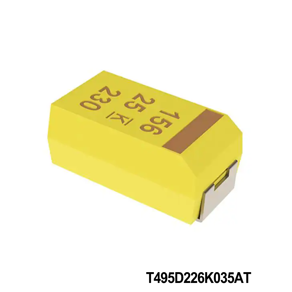 KEMET T495D226K035AT Tantalum Capacitors - Solid SMD 35V 22uF 2917 10% ESR=300mOhms