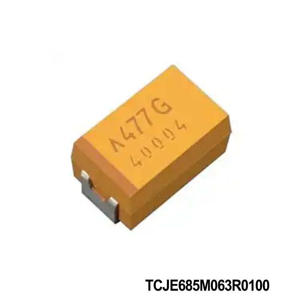 TCJE685M063R0100  KYOCERA AVX  Tantalum Capacitors 63V 6.8uF 20% 2917 E 