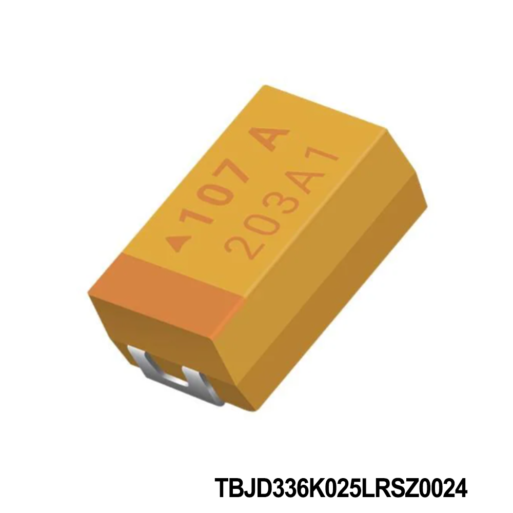 TBJD336K025LRSZ0024  KYOCERA AVX  Tantalum Capacitors  25V 33uF 2917 0.1Ohm s 0.1