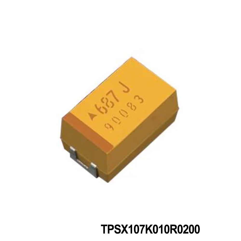 KYOCERA AVX TPSX107K010R0200 Tantalum Capacitors - Solid SMD 10V 100uF 10% 2917 E SR= 200 mOhm