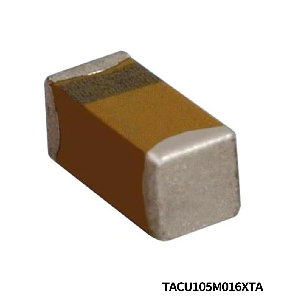 KYOCERA AVX TACU105M016XTA Tantalum Capacitors - Solid SMD 1uF 16V 20% 0805 LOW PROFILE