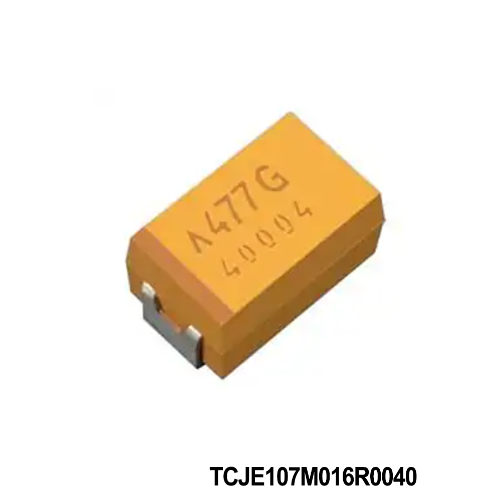 KYOCERA AVX TCJE107M016R0040 Tantalum Capacitors - Polymer 16V 100uF 20% 2917 E SR=40mOhm