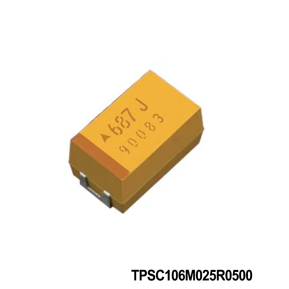 KYOCERA AVX TPSC106M025R0500 Tantalum Capacitors - Solid SMD 10uF 25V 20% L ESR