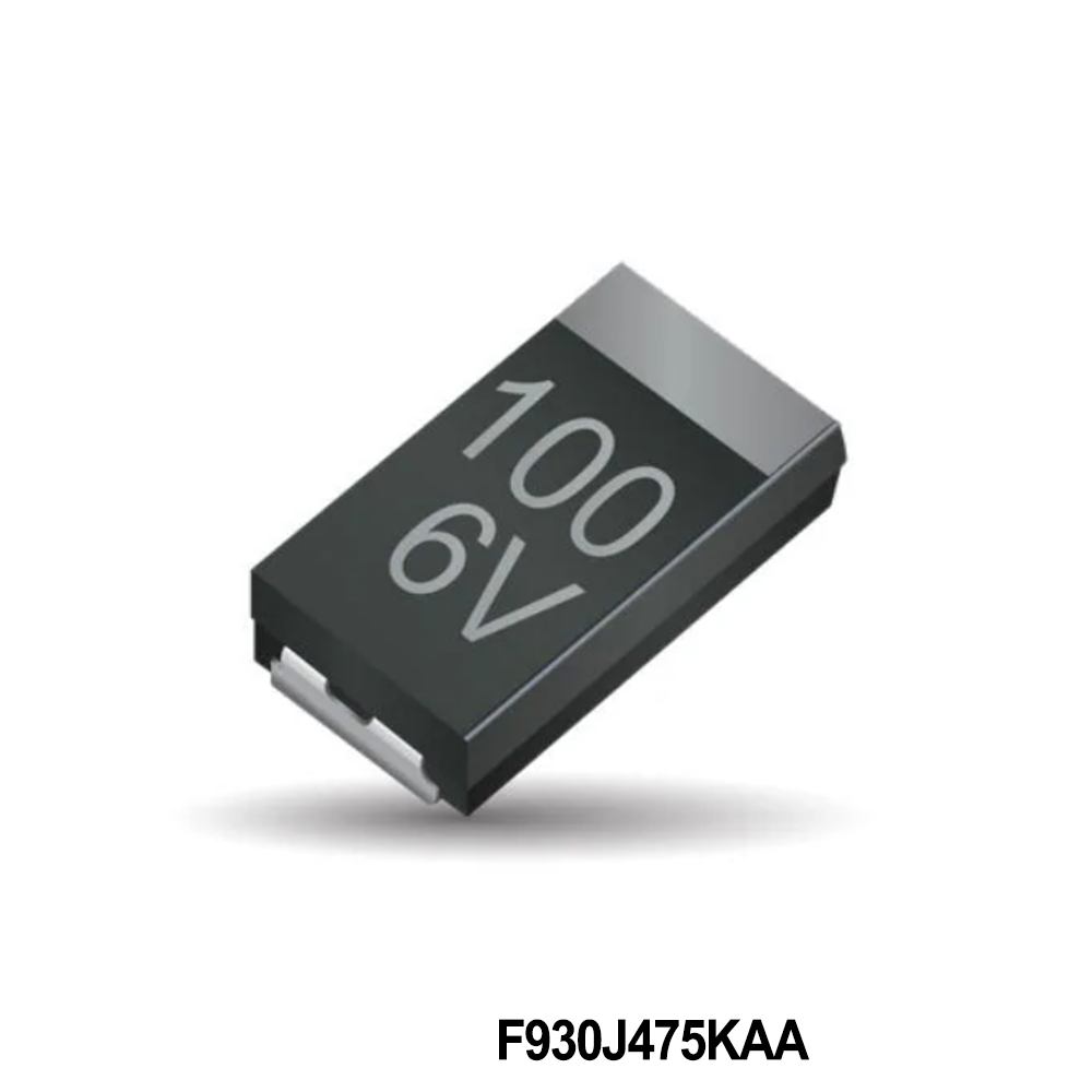 KYOCERA AVX F930J475KAA Tantalum Capacitors - Solid SMD 6.3V 4.7uF 10% 1206 ESR= 4 Ohm