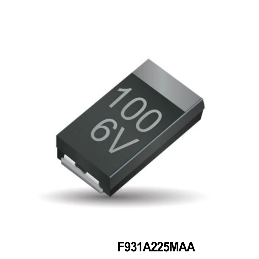KYOCERA AVX F931A225MAA Tantalum Capacitors - Solid SMD 10V 2.2uF 3.2x1.6