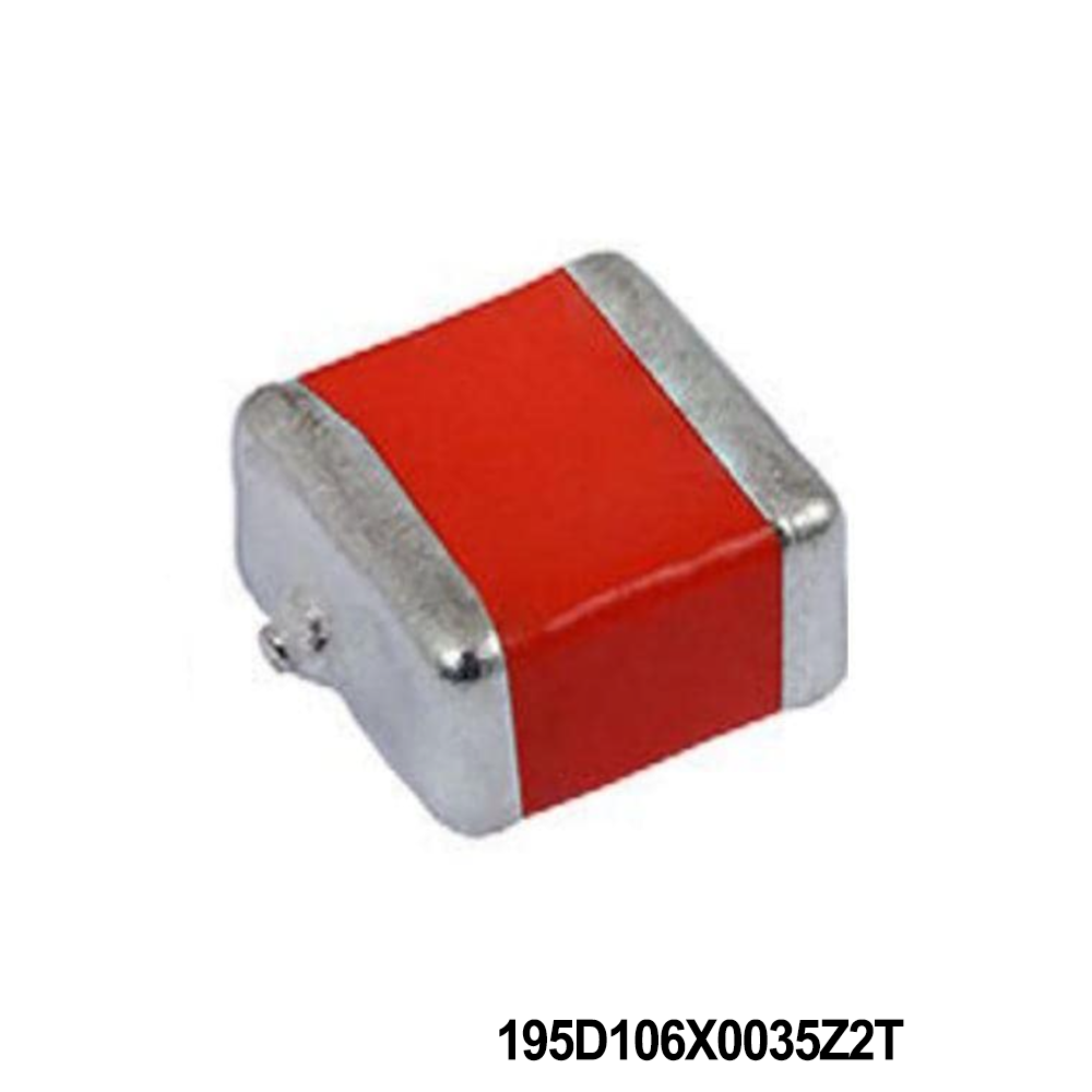 Vishay / Sprague 195D106X0035Z2T Tantalum Capacitors - Solid SMD 10uF 35volts 20% Z case Conformal