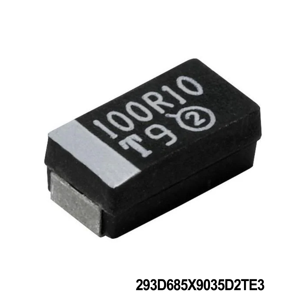 Vishay / Sprague 293D685X9035D2TE3 Tantalum Capacitors - Solid SMD 6.8uF 35volts 10% D case Molded