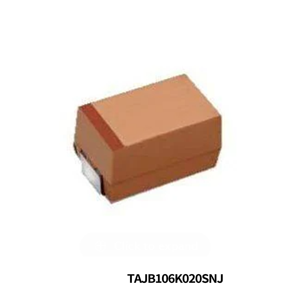 KYOCERA AVX TAJB106K020SNJ Tantalum Capacitors - Solid SMD 20V 10uF 10% 1210 ES R = 2.1 Ohm