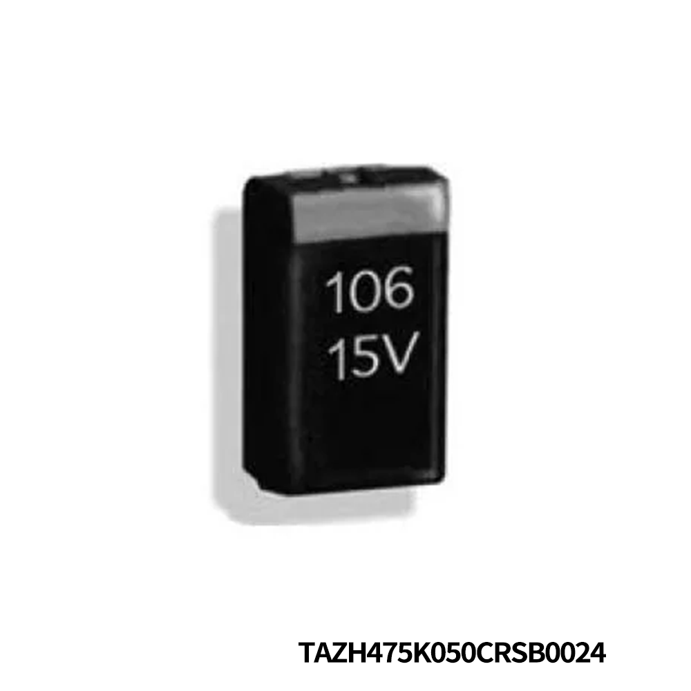 KYOCERA AVX TAZH475K050CRSB0024 Tantalum Capacitors - Solid SMD 50V 4.7uF 1.5Ohms H 10%