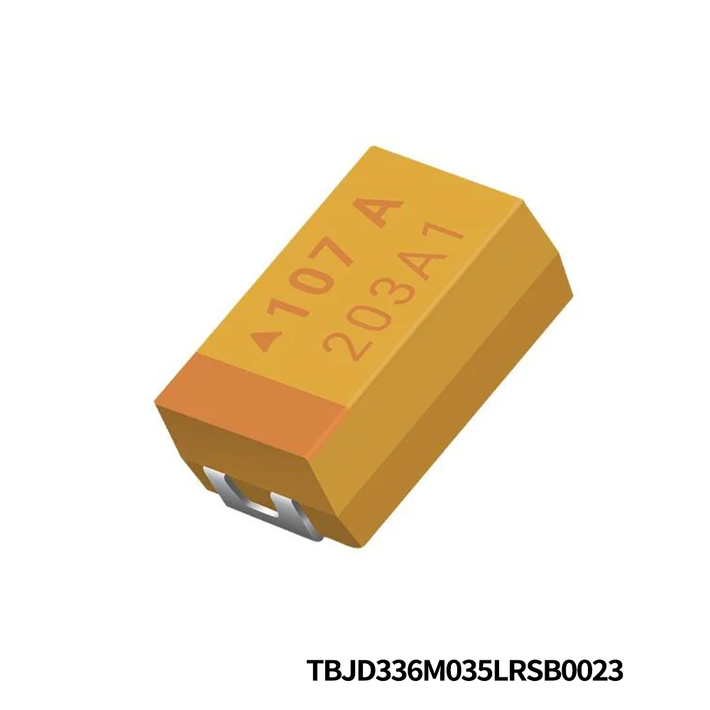 KYOCERA AVX TBJD336M035LRSB0023 Tantalum Capacitors - Solid SMD Space Level 33uF, 35V, 300mOhms