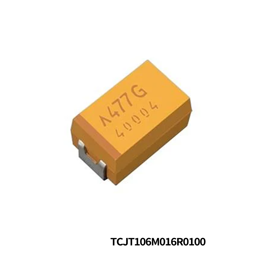 KYOCERA AVX TCJT106M016R0100 Tantalum Capacitors - Polymer 16V 10uF 20% 1210 ES R=100mOhm