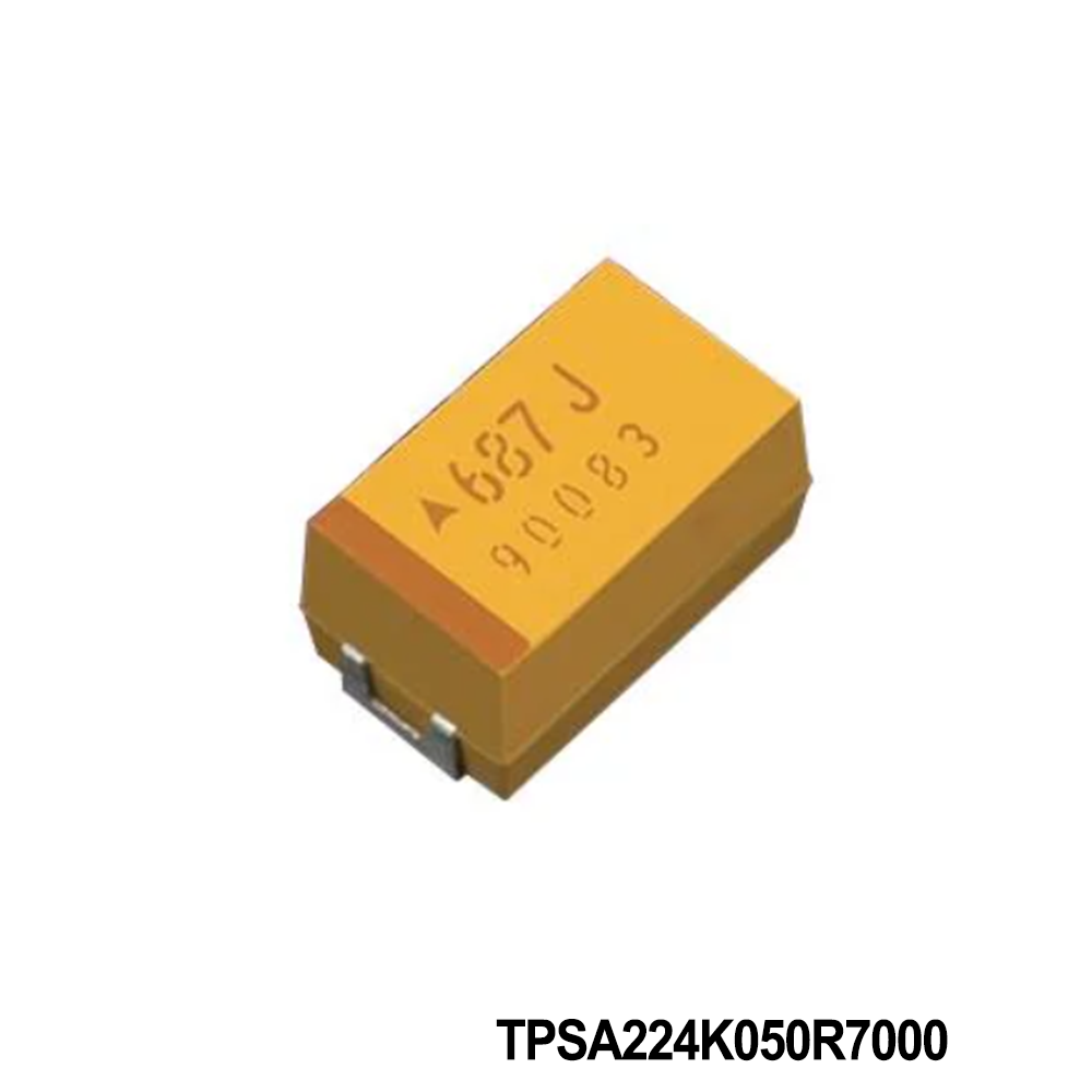 KYOCERA AVX TPSA224K050R7000 Tantalum Capacitors - Solid SMD 50V 20% 2uF 1206 ESR = 7000mOhm