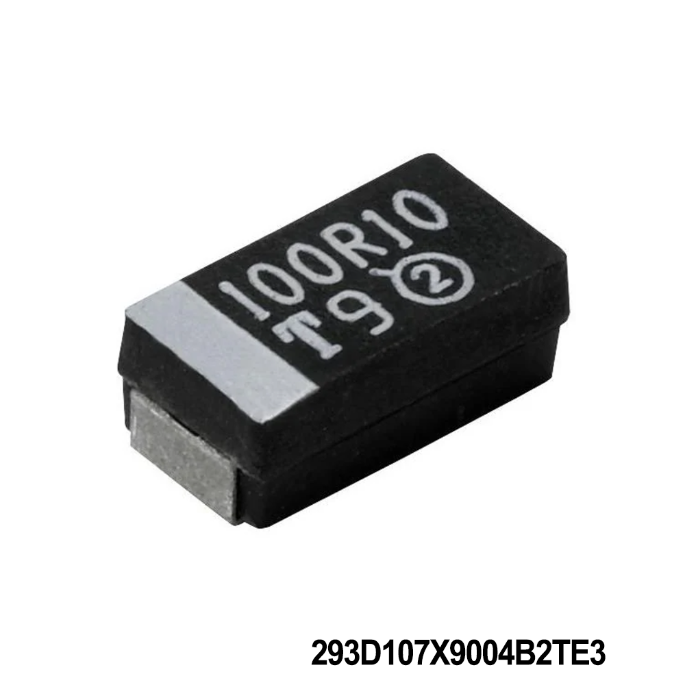 Vishay / Sprague 293D107X9004B2TE3 Tantalum Capacitors - Solid SMD 100uF 4volts 10% B case Molded
