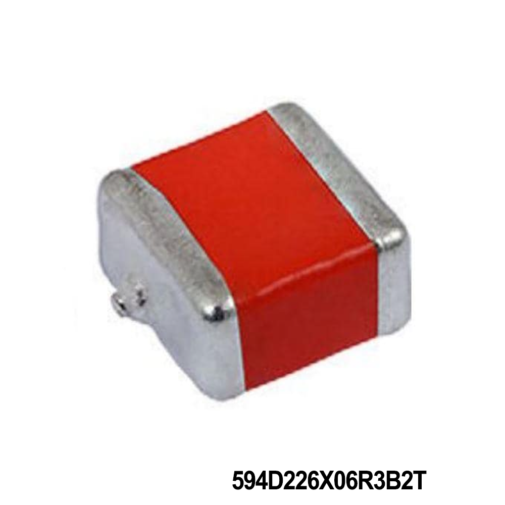 Vishay / Sprague 594D226X06R3B2T Tantalum Capacitors - Solid SMD 22uF 6.3volts 20% B case Conformal