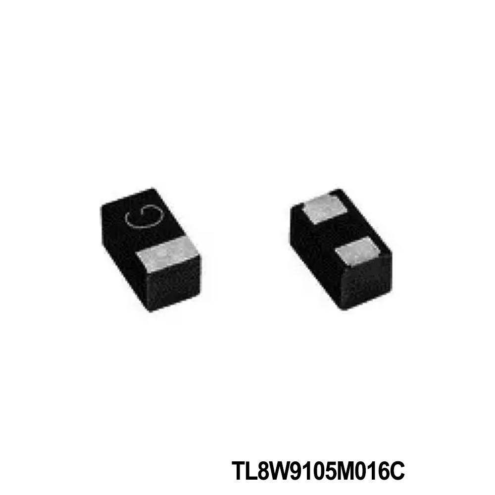 Vishay / Sprague TL8W9105M016C Tantalum Capacitors - Solid SMD 1uF 16volts 20%