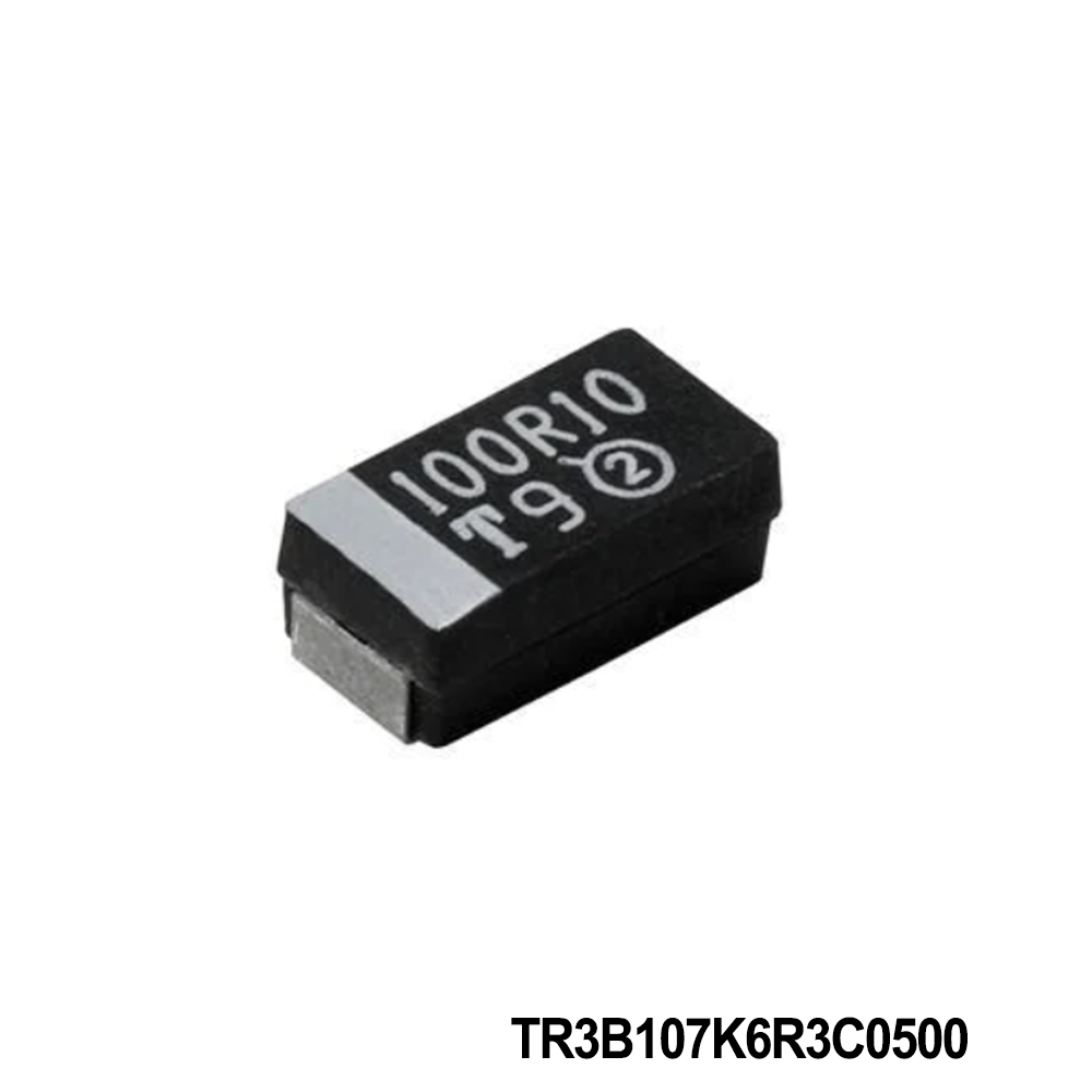 Vishay / Sprague TR3B107K6R3C0500 Tantalum Capacitors - Solid SMD 100uF 6.3volts 10% B cs ESR 0.5 Molded