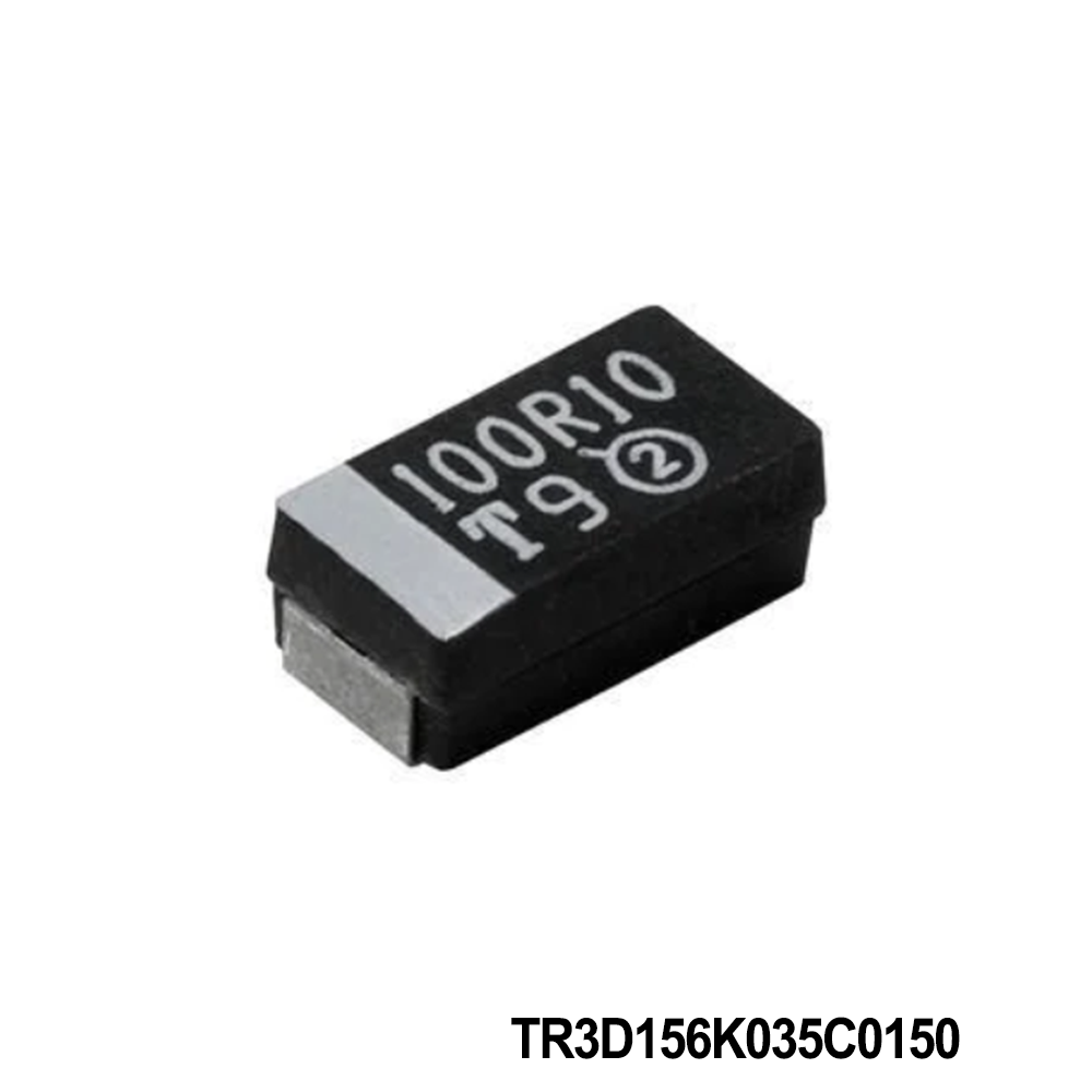 Vishay / Sprague TR3D156K035C0150 Tantalum Capacitors - Solid SMD 15uF 35volts 10% D cs ESR 0.15 Molded