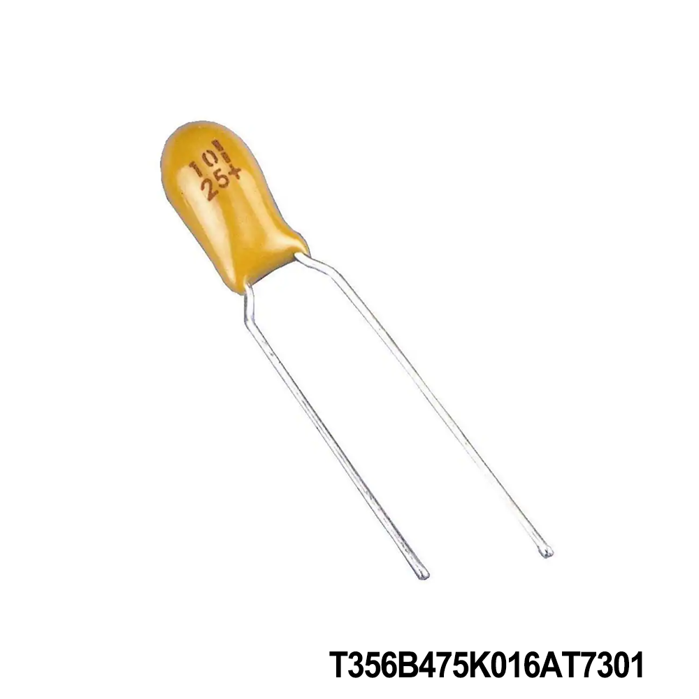 KEMET T356B475K016AT7301 Tantalum Capacitors - Solid Leaded 16V 4.7uF 10% LS=5.08mm