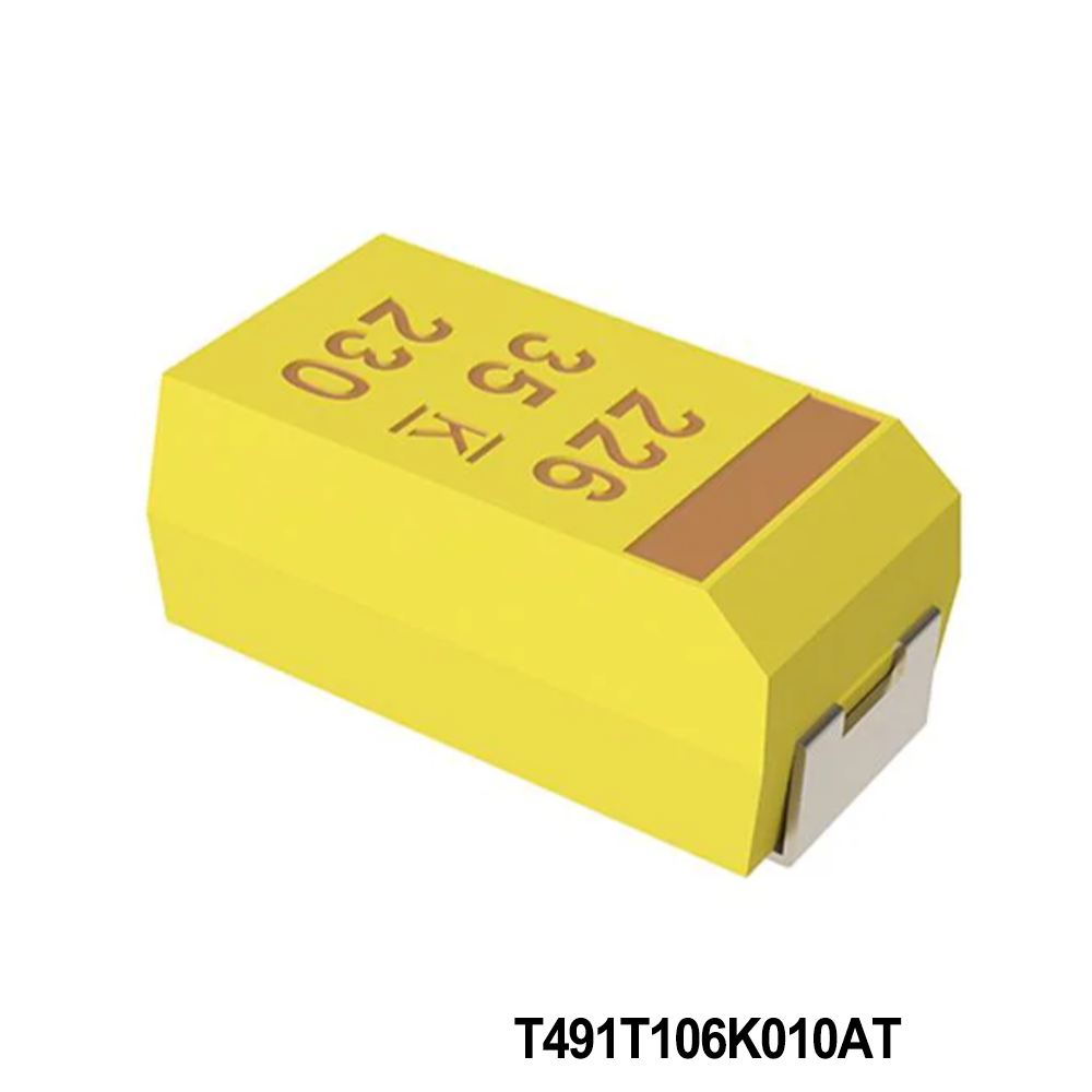 KEMET T491T106K010AT Tantalum Capacitors - Solid SMD 10V 10uF 1311 10% ESR=5ohms