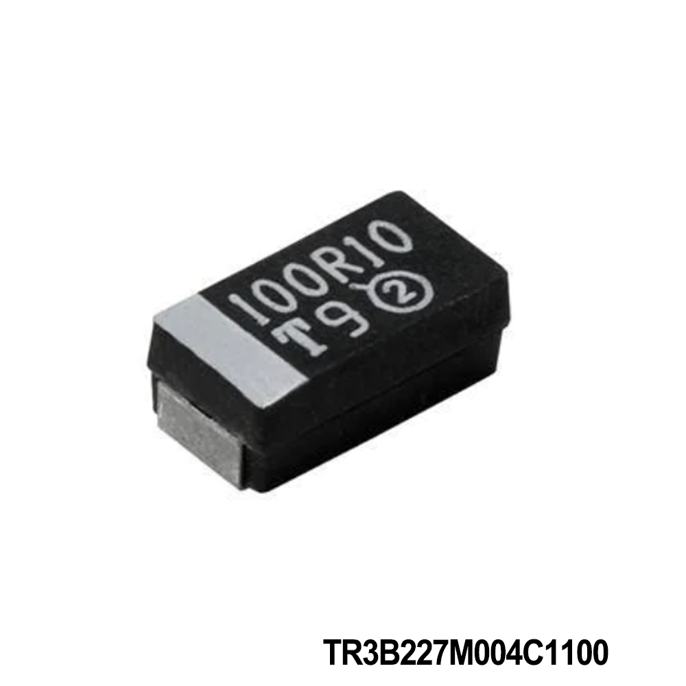 Vishay / Sprague TR3B227M004C1100 Tantalum Capacitors - Solid SMD 220uF 4volts 20% B cs ESR 1.1 Molded