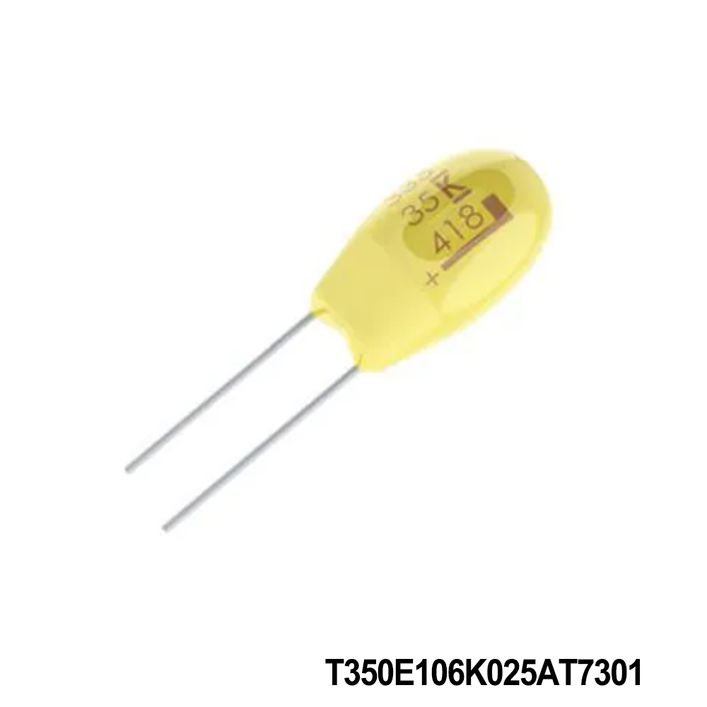 KEMET T350E106K025AT7301 Tantalum Capacitors - Solid Leaded 25volts 10uF 10%