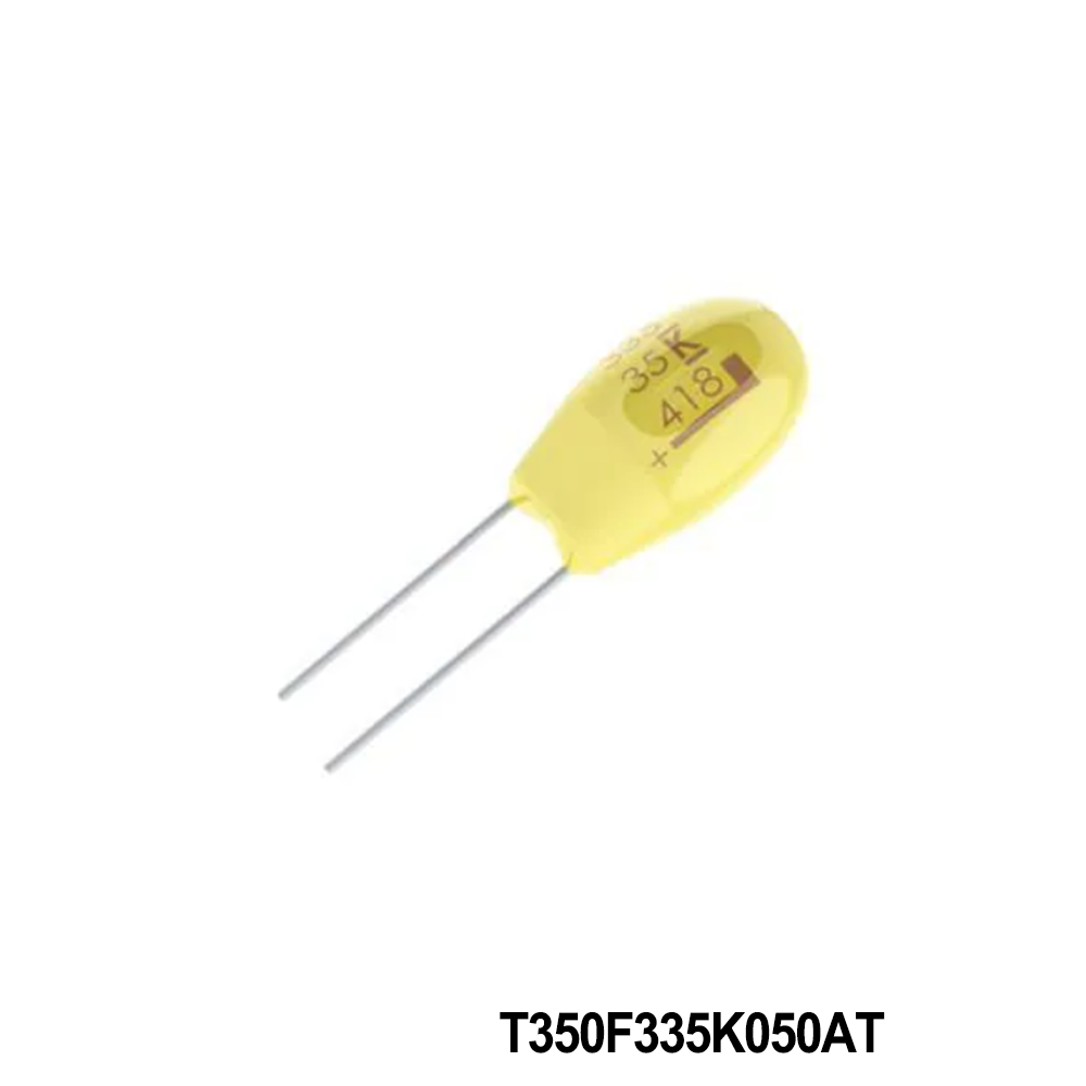 KEMET T350F335K050AT Tantalum Capacitors - Solid Leaded 50volts 3.3uF 10%