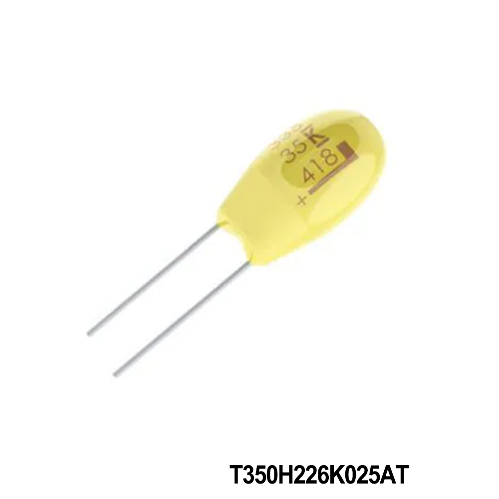 KEMET T350H226K025AT Tantalum Capacitors - Solid Leaded 25volts 22uF 10%