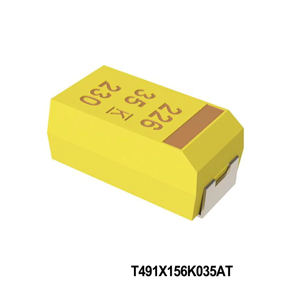 KEMET T491X156K035AT Tantalum Capacitors - Solid SMD 35V 15uF 2917 10% ESR=900mOhms