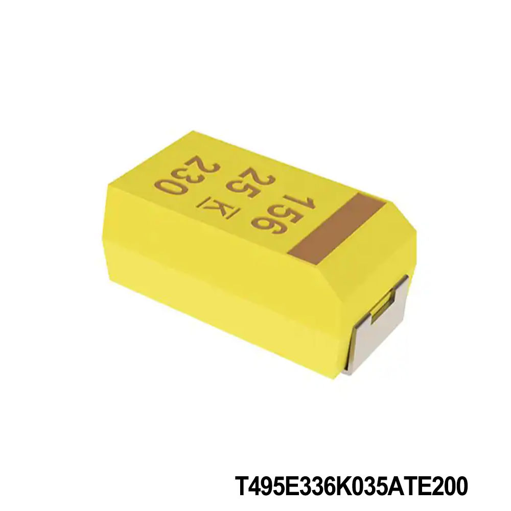 KEMET T495E336K035ATE200 Tantalum Capacitors - Solid SMD 35V 33uF 2924 10% ESR=200mOhms