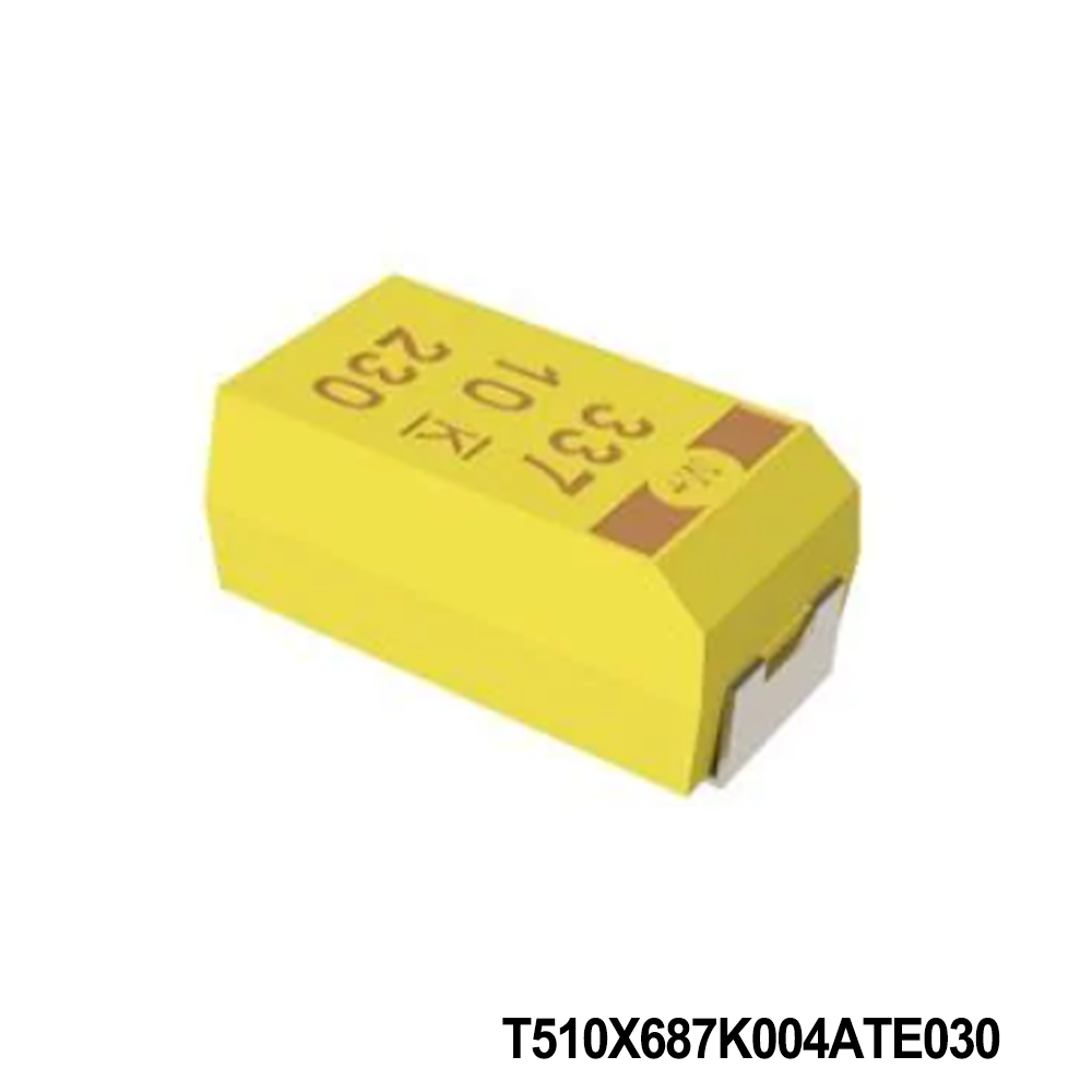 KEMET T510X687K004ATE030 Tantalum Capacitors - Solid SMD 4V 680uF 2917 10% ESR=30 mOhms