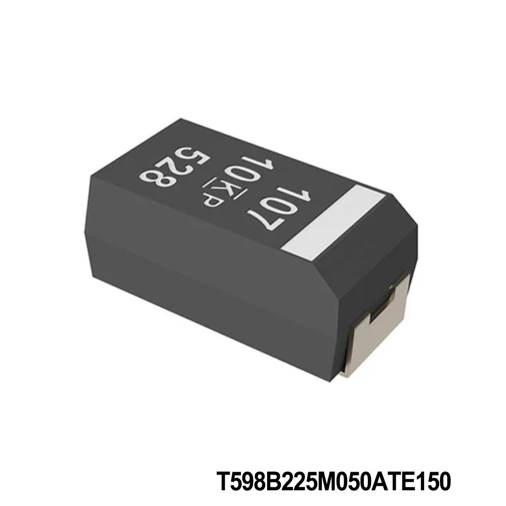 KEMET T598B225M050ATE150 Tantalum Capacitors - Polymer 50V 2.2uF 3528 20% ESR=150mOhms AECQ200