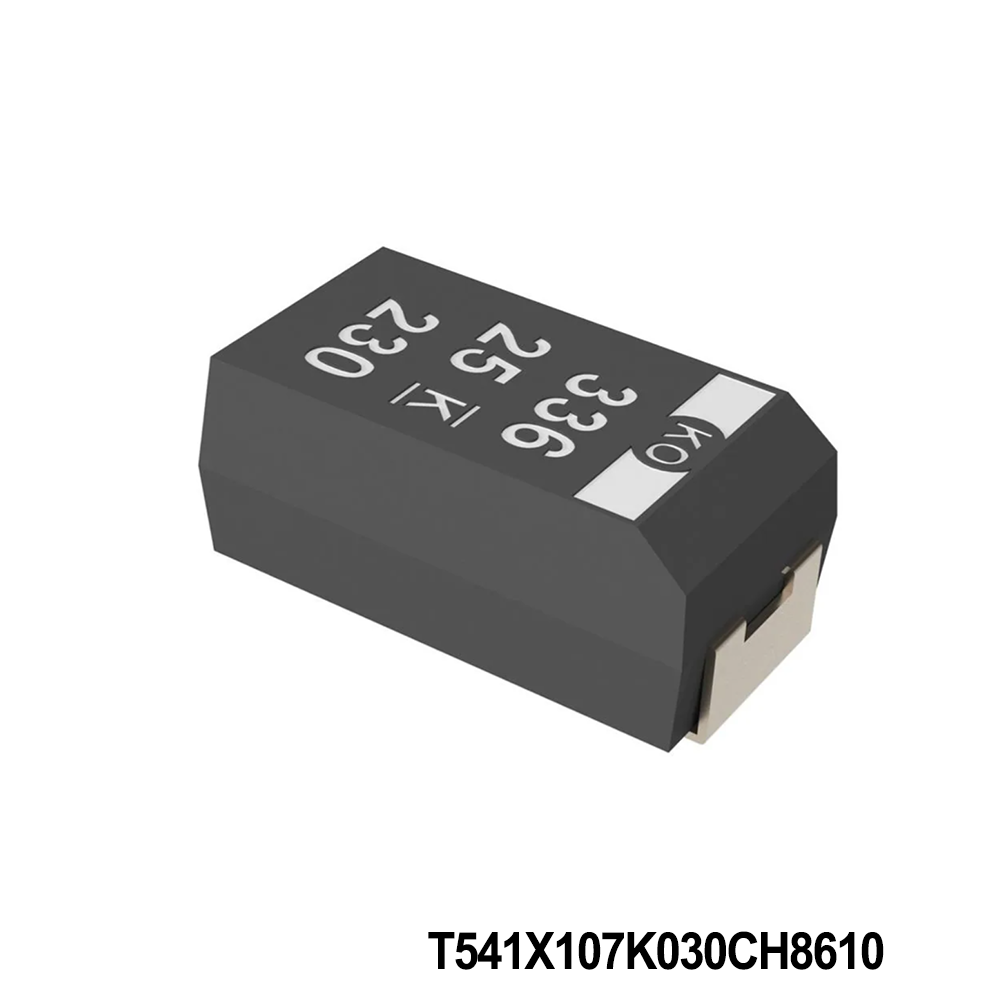 KEMET T541X107K030CH8610 Tantalum Capacitors - Polymer 30V 100uF 2917 10% ESR=70mOhms