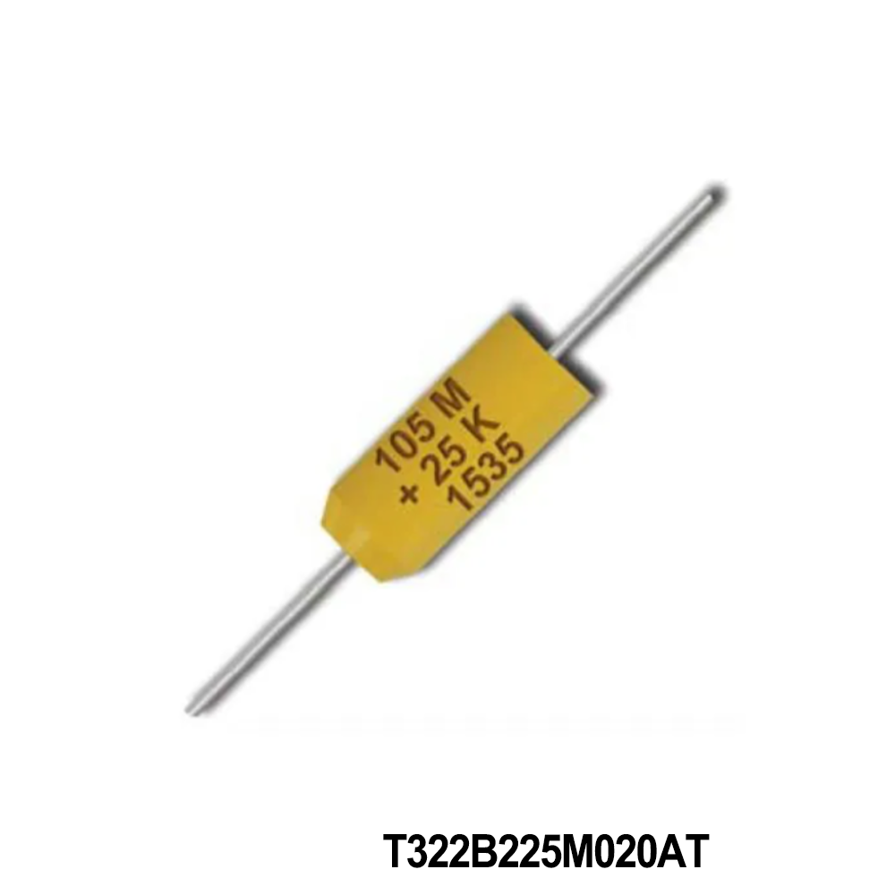 KEMET T322B225M020AT  Tantalum Capacitors - Solid Leaded 20volts 2.2uF 20%