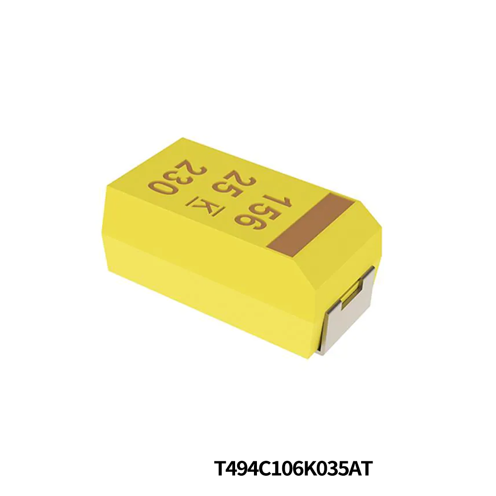 KEMET T494C106K035AT Tantalum Capacitors - Solid SMD 35v 10uF 2312 10% ESR=1.2ohms