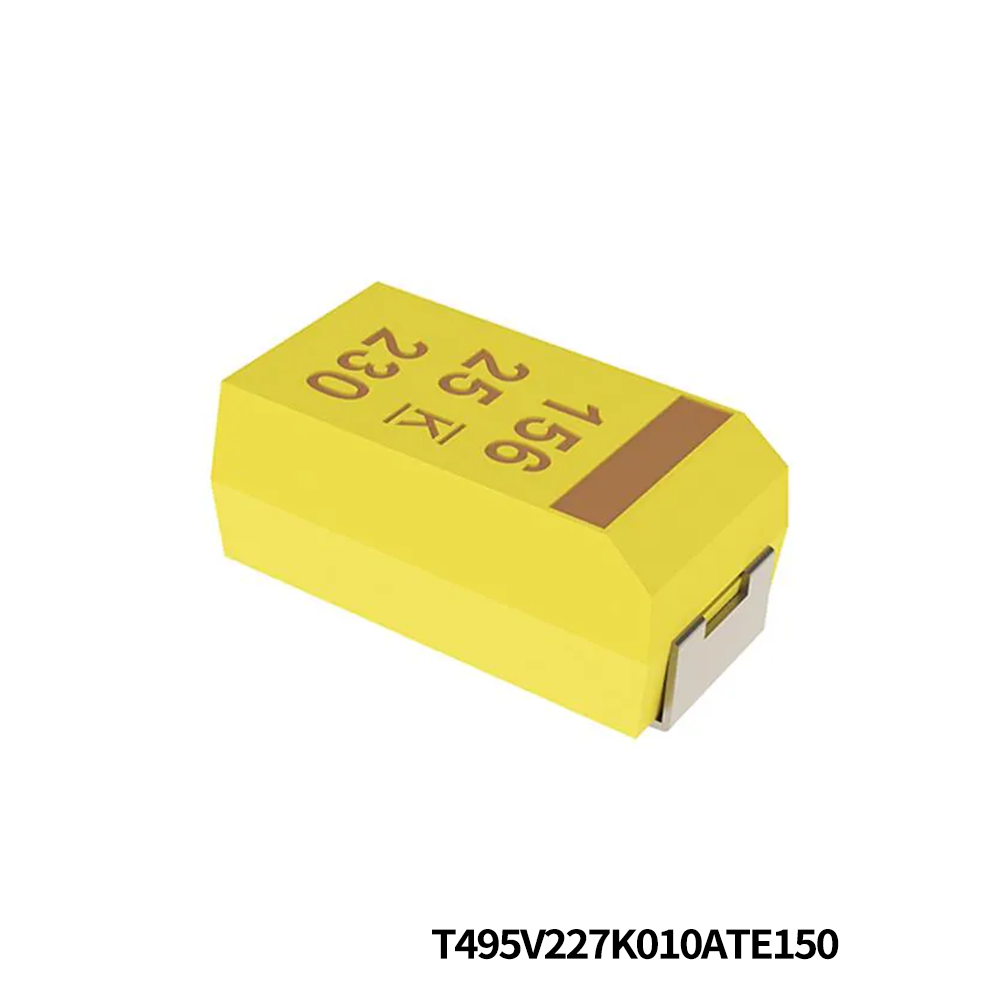 KEMET T495V227K010ATE150 Tantalum Capacitors - Solid SMD 10V 220uF 2917 10% ESR=150mOhms
