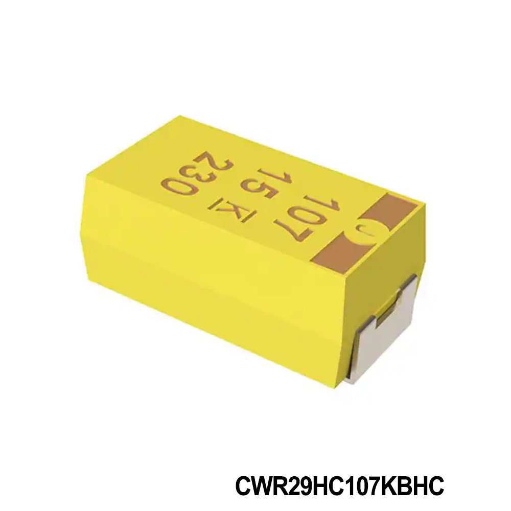 KEMET CWR29HC107KBHC Tantalum Capacitors - Solid SMD 15V 100 uF 2815 10% T429