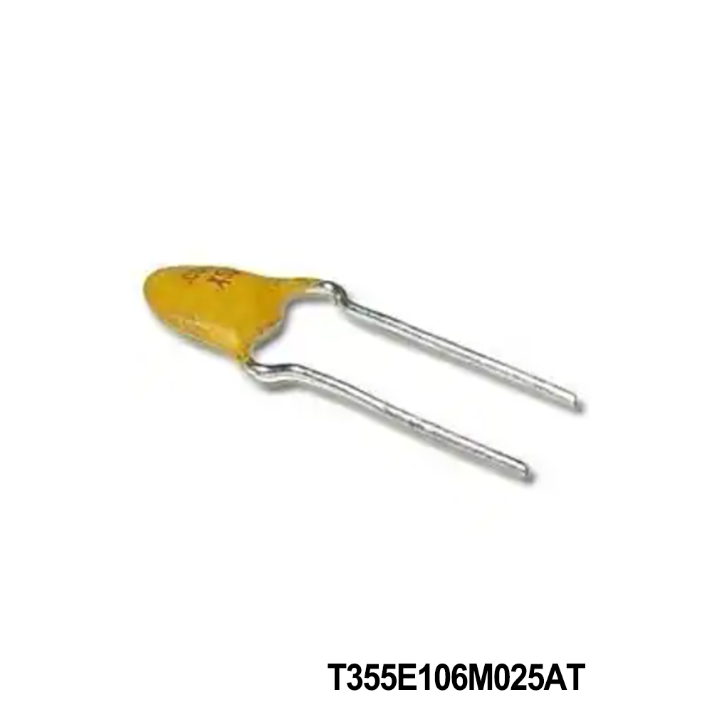 KEMET T355E106M025AT Tantalum Capacitors - Solid Leaded 25V 10uF 20%