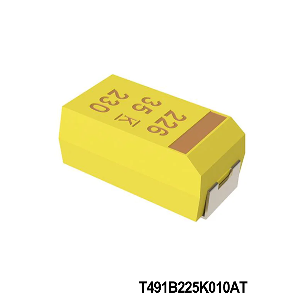 KEMET T491B225K010AT Tantalum Capacitors - Solid SMD 10V 2.2uF 1311 10% ESR=3.5ohms