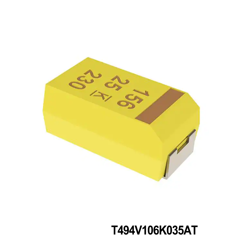 KEMET T494V106K035AT Tantalum Capacitors - Solid SMD 35V 10uF 2917 10% ESR=800 mOhms