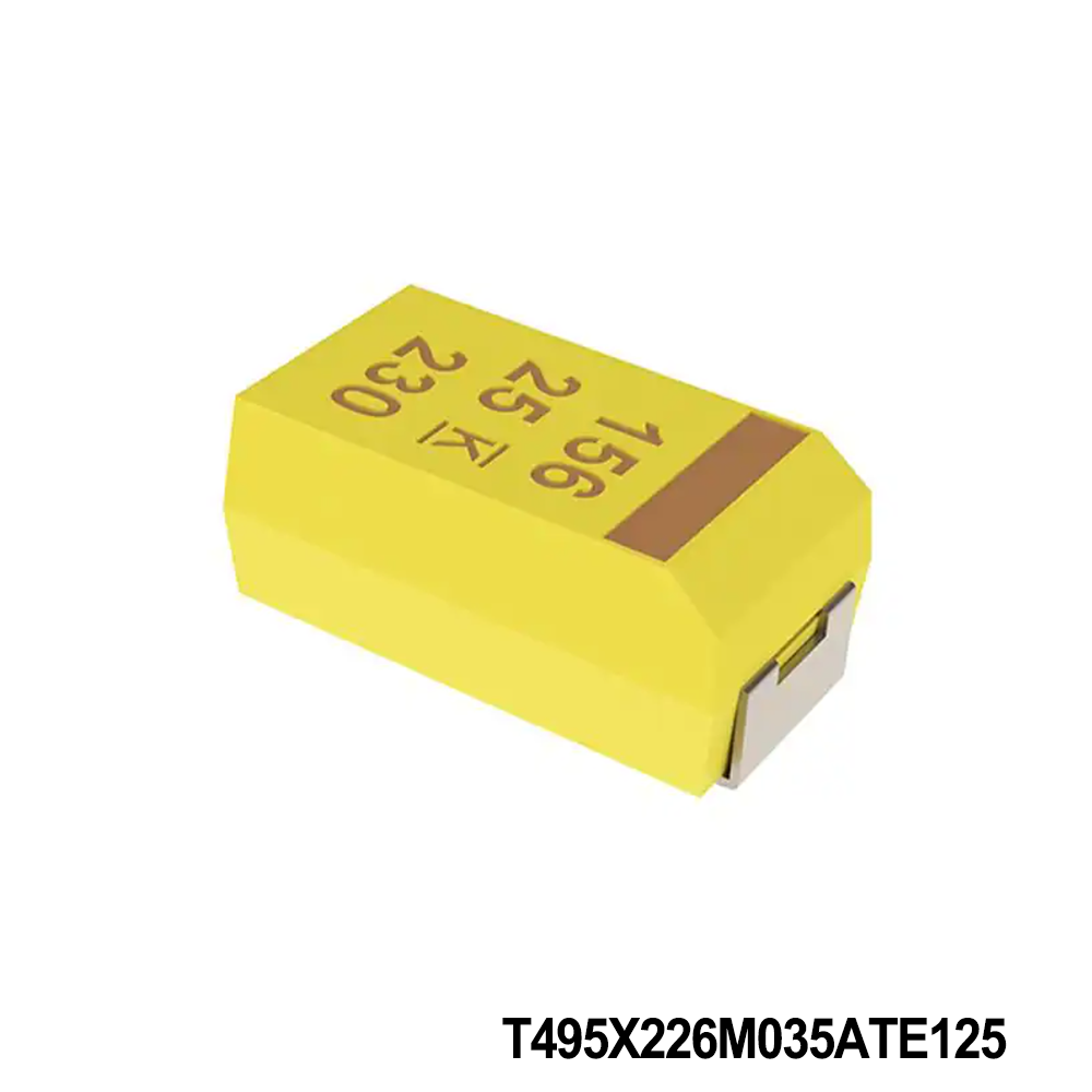 KEMET T495X226M035ATE125 Tantalum Capacitors - Solid SMD 35V 22uF 2917 20% ESR=125mOhms