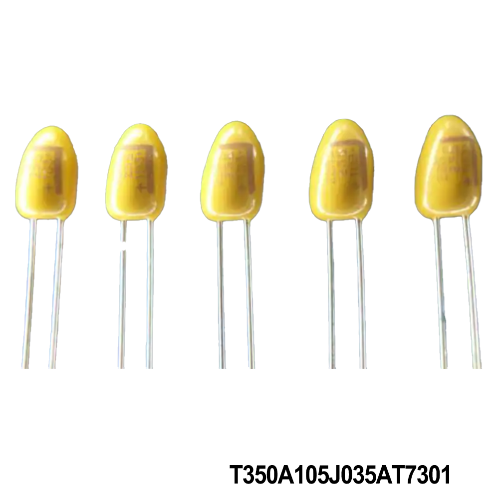 KEMET T350A105J035AT7301 Tantalum Capacitors - Solid Leaded 35volts 1uF 5%